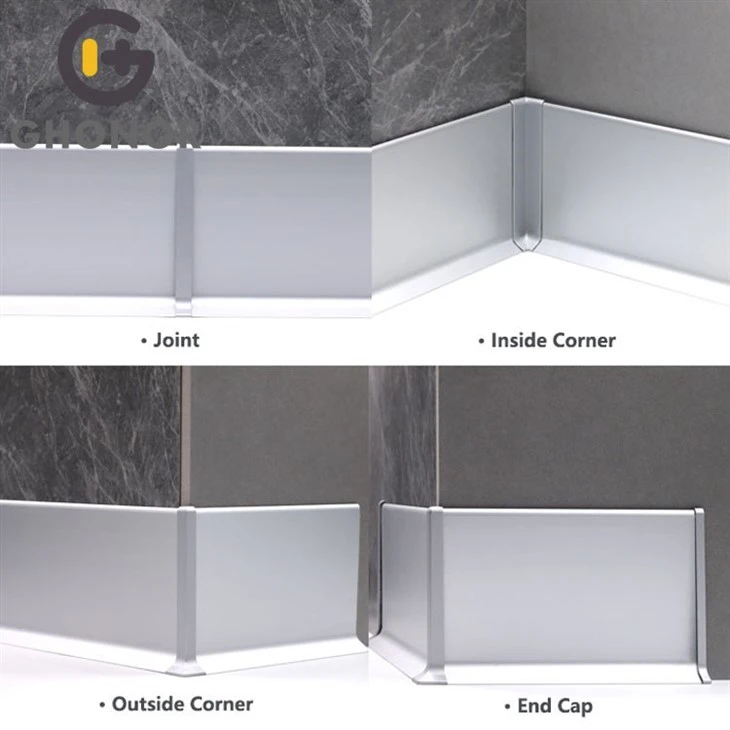 black aluminium skirting baseboard black aluminium skirting baseboard